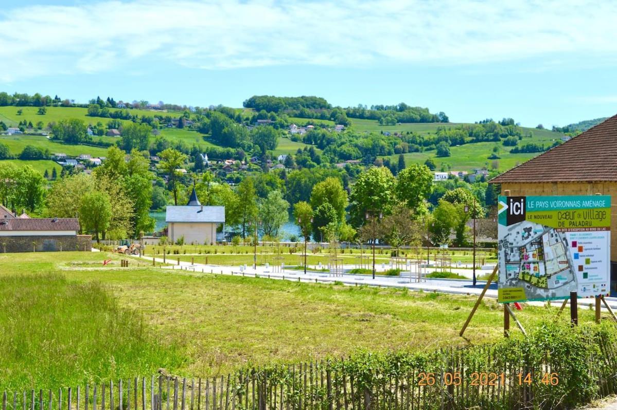 Studio, Bord De Lac, 4 Pers. Paladru Exteriör bild